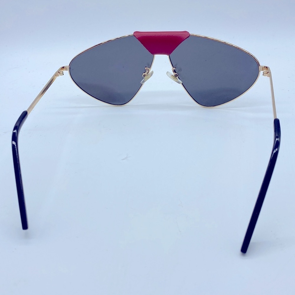 Sunglasses Gold & Red - Picture 3 of 3